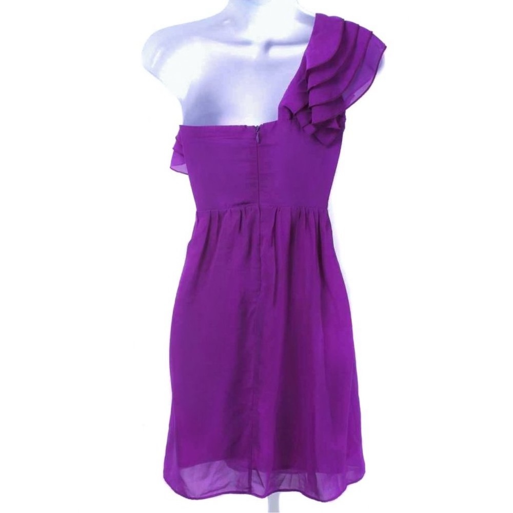 Chelsea & Violet One-Shoulder Ruffle Dress - Picture 7 of 11